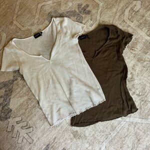 Out from under knit tops from urban